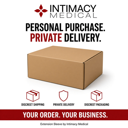 Intimacy Medical discreet packaging and private delivery.